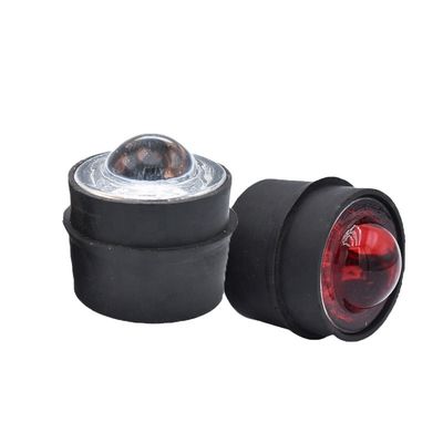 10cm-25cm reflecterend band zonne-energie aangedreven verkeersveiligheid glas kattenogen met aangepaste maat