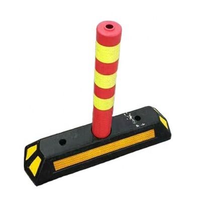 Hoog zichtbare rubberbasis PE Plastic Traffic Cone Traffic Met duurzaam materiaal