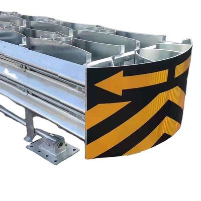 Gegalvaniseerde poedercoated anti-corrosie snelweg crash kussens barrière beveiligingsrail