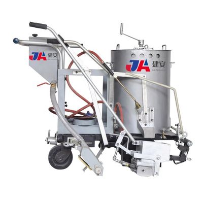 Verfmachine voor het markeren van motoren met een multifunktioneel thermoplastische weglijn