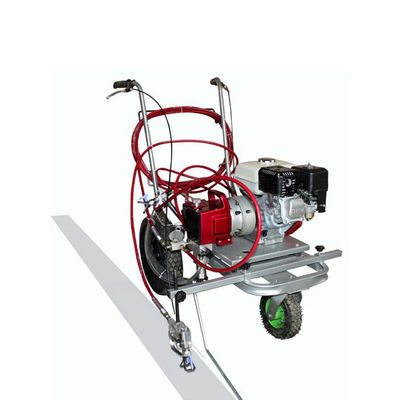 Verfmachine voor het markeren van motoren met een multifunktioneel thermoplastische weglijn