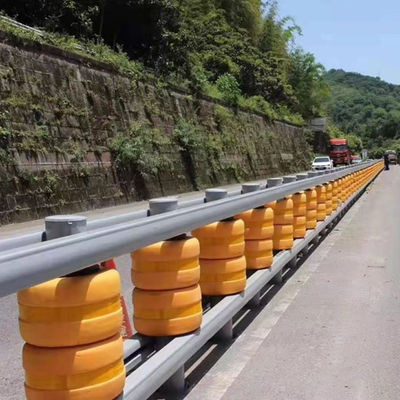 Hot Dip Galvanized Highway Guardrail Steel Anti-crash Traffic Safety Roller Barrier