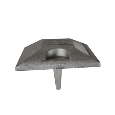 Highly Reflective Road Safety Reflector Aluminium Road Stud voor anti-druk trottoir