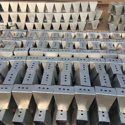 Highway Guardrail Spacer Warm gegalvaniseerd stalen beveiligingsrail met ISO9001 2008 certificering