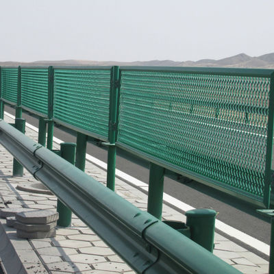 Verplaatst uitgebreid metaaldraadmaas hek Voor weg anti-glare brug anti-glare mesh
