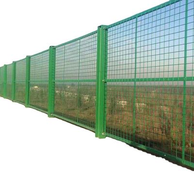 Hoofdweg anti-blinkende metalen gaas hek gemaakt met op maat gemaakte roestvrij staal