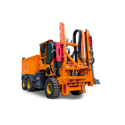 ISO Highway Guardrail Pile Driver Machine Met Hydraulische Druk Pile Driver