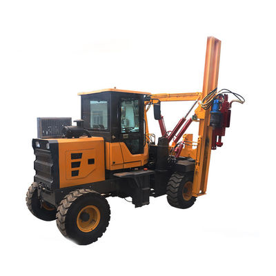 ISO Highway Guardrail Pile Driver Machine Met Hydraulische Druk Pile Driver