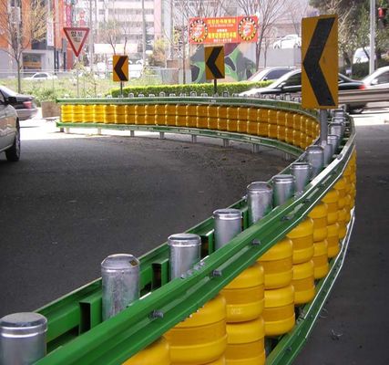 Veiligheid op de weg Anti-botsingsroutes Roller Barrier Guardrail voor Crowd Control hek