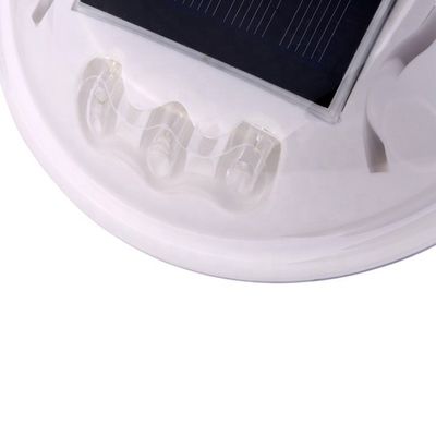LED Cat Eye Round Solar Road Stud in blauw met High Intensity Reflective Tape en PVC