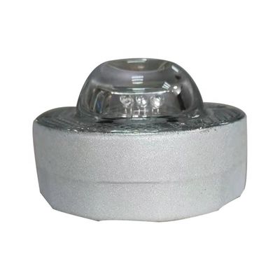 LED Cat Eye Round Solar Road Stud in blauw met High Intensity Reflective Tape en PVC