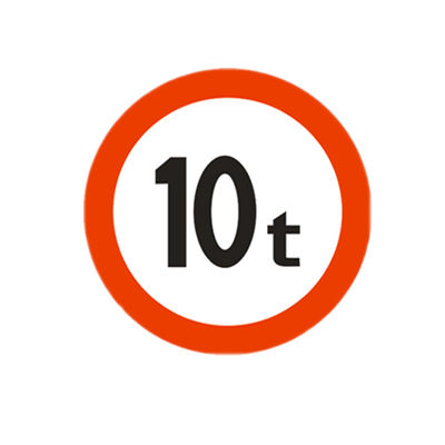 High Visibility Road Safety Warning Posters/Signboards and Posts met een hoogte van 50 cm