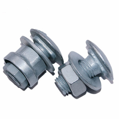 Highway Guardrail Round Head Hot Dip Galvanized Bolt voor verkeersveiligheidsnormen