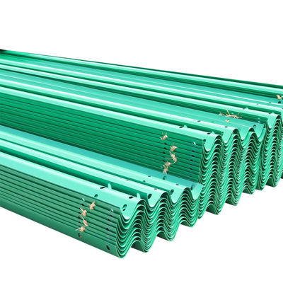 CE/BV/ISO 9001/ISO14001/ISO 18001 Goedgekeurde warm gegalvaniseerd koud gewalst W-balk Highway Guardrail