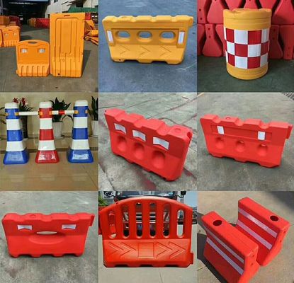 PE Plastic waterbarrière voor verkeersveiligheid en verkeersbeheersing