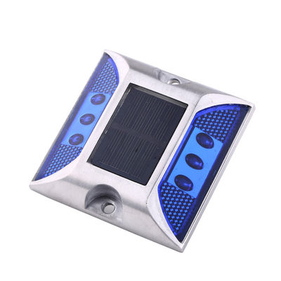104*123*23mm Rood Led Reflector Aluminium Cat Eye Solar Road Stud voor industriële gebieden
