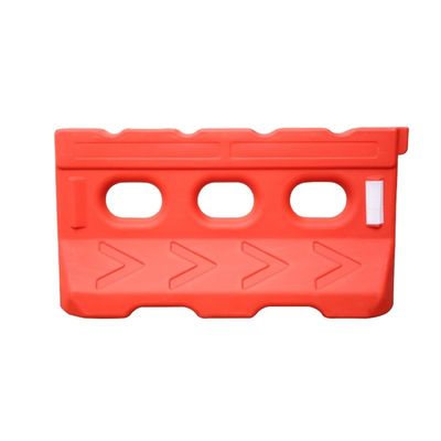 Veiligheid op de weg Waterbarrière van PE-plastic voor verkeersbeheer op snelwegen