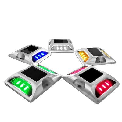 Aluminium conisch wegteken LED-reflecterend band zonnewegstok voor verkeersveiligheid