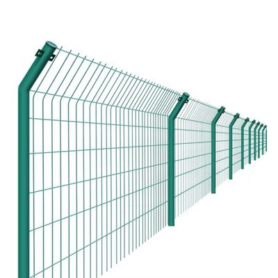 Decoratieve tuinpanelen rechte barrière roestvrij staal gelast gaas hek