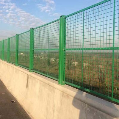 Decoratieve tuinpanelen rechte barrière roestvrij staal gelast gaas hek