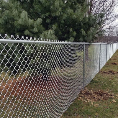 Decoratieve tuinpanelen rechte barrière roestvrij staal gelast gaas hek