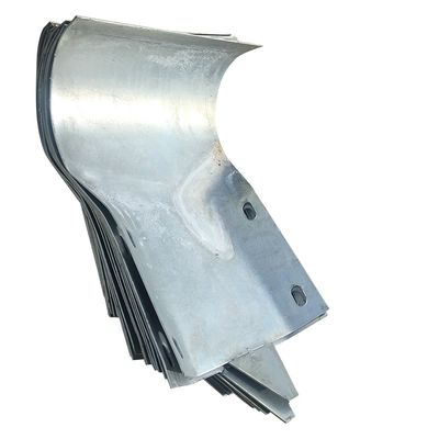 Q235 Q345 Op maat gemaakte Warm Dip gegalvaniseerd staal Highway Guardrail Ronde eind te koop