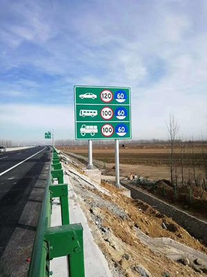 Verkeersveiligheidsbord Reflectief vel met een hoog zicht en een hoogte van 50 cm