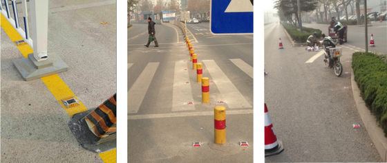 CE-certificaat ISO9001 Plastic Cat Eye Road Reflector Road Stud voor verkeersveiligheid