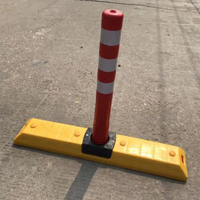 Hoog zichtbare rubberbasis PE Plastic Traffic Cone Traffic Met duurzaam materiaal