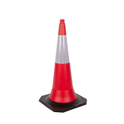 PE Plastic Road Cone Voor de veiligheid van het wegverkeer In opvallend oranje