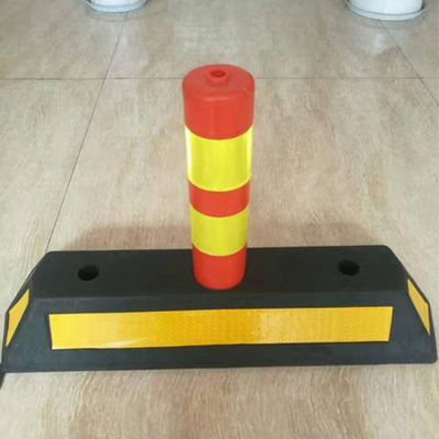 Reflecterende padkegel van rubber Hoog zichtbare verkeersleidingskegel