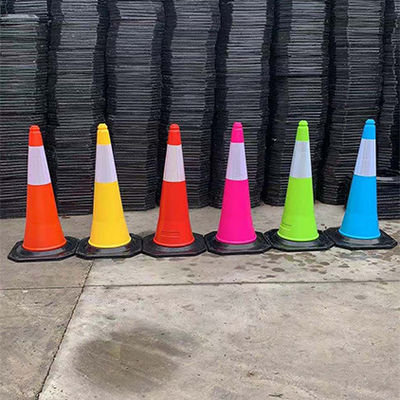 PE Plastic Road Cone Oranje Hoog zichtbare snelwegconen