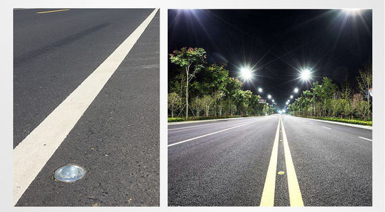 Hoogreflecterende glazen wegstokjes voor verkeersveiligheid met behulp van reflecterende band 10 cm-25 cm