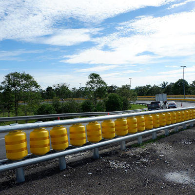 PU- en PVC-veiligheidsrolcrashbarrier rollbarrier met ISO9001 2008-certificaat