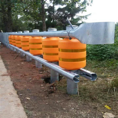 PU- en PVC-veiligheidsrolcrashbarrier rollbarrier met ISO9001 2008-certificaat