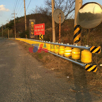 Verkeersveiligheidssperring Eva / Pu Foam Rolbakken Rolling Barrier voor verkeersveiligheid