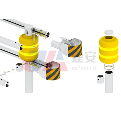 Verkeersveiligheid Rotary Barrier EVA Roller Cushion voor de veiligheid op de weg