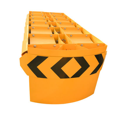Hoge intensiteit staal barrière anti-corrosie snelweg guardrail voor de verkeersweg