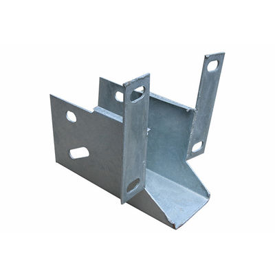Warm gedompeld gegalvaniseerd Highway Guardrail Steel Block Spacer voor en aangepaste grootte