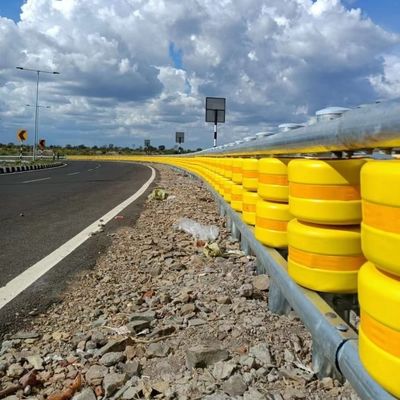 ISO9001 2008 Gecertificeerde verkeersveiligheid EVA Rotary Barrels Rotary Barrier