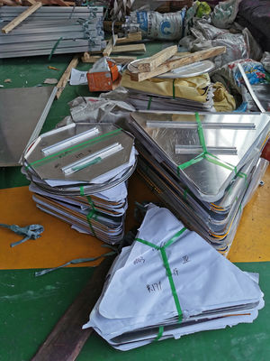 Verkeersveiligheidstekens gegalvaniseerd stalen bord met een aangepaste hoogte van 50 cm