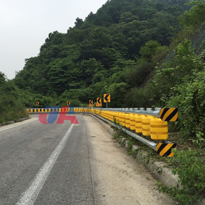 Anti-corrosie verkeersveiligheid Rotary Guardrail EVA/PU Foam Drum Barrel verkeer