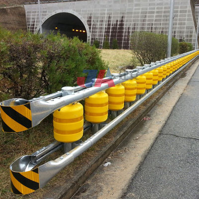 Vervoerveiligheid Rotary Guardrail EVA/PU Foam Drum Barrel met ISO9001 2008 certificering