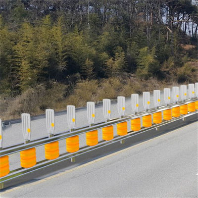 Anti-corrosieve wegbeveiliging veiligheidsrail rolslagbarrière voor snelwegen wegen
