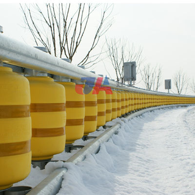 Gegalvaniseerde poedercoated Safebuild Roadway Traffic Barrier Safety Roller Crash Barrier
