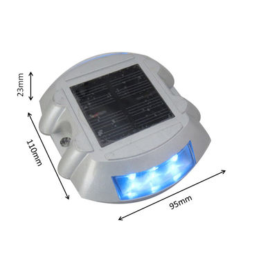 Led Solar Flashing Light Glass Road Stud in de verkeersveiligheid met rijwegmarker