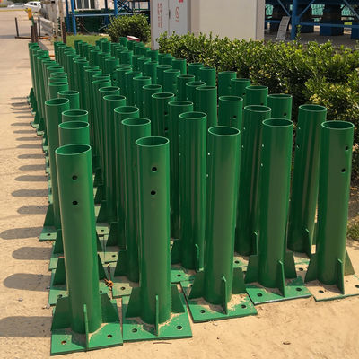 Hot Dip gegalvaniseerd High Speed Guardrail Steel Flange Post voor langdurige prestaties