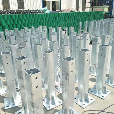 Hot Dip gegalvaniseerd High Speed Guardrail Steel Flange Post voor langdurige prestaties