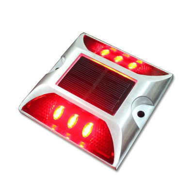 123*45mm Veiligheid op de weg Gehard glas Reflectieve wegstok voor verkeersveiligheid