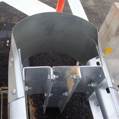 Gepersonaliseerde gegalvaniseerde buffer einde voor warm gedompelde gegalvaniseerde snelweg Highway Guardrail